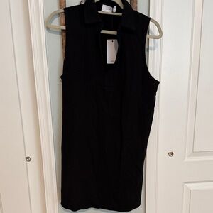 Lanston Black Sleeveless Dress NWT
